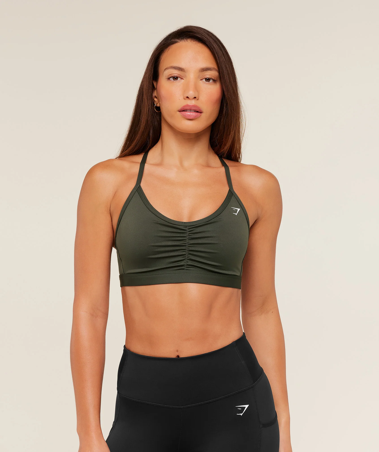 Ruched Sports Bra Medium Support