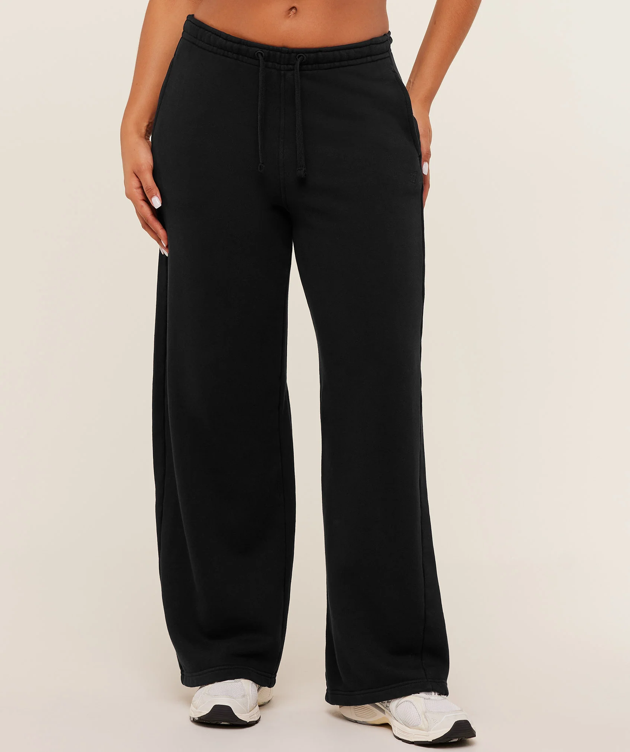 Pump Straight Leg Pants Oversized Fit