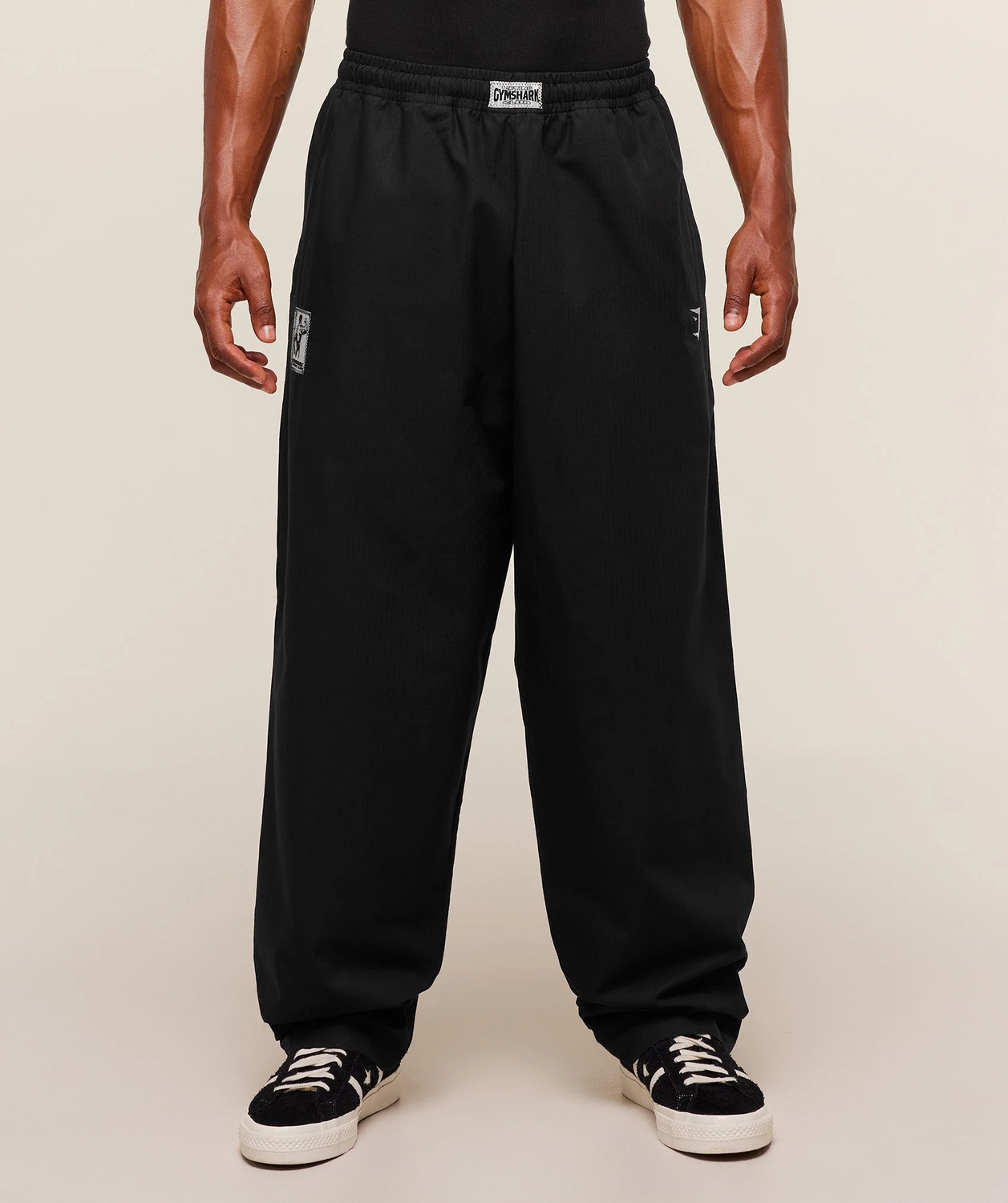 Straight Leg Pumper Pants Oversized Fit