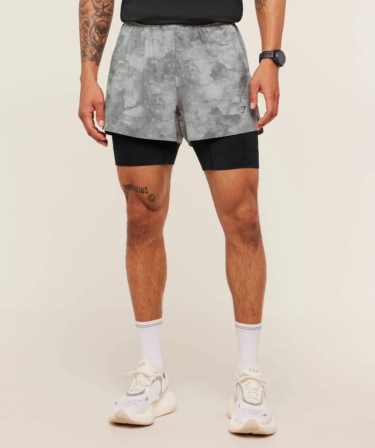 Running Elite 2 In 1 5" Shorts