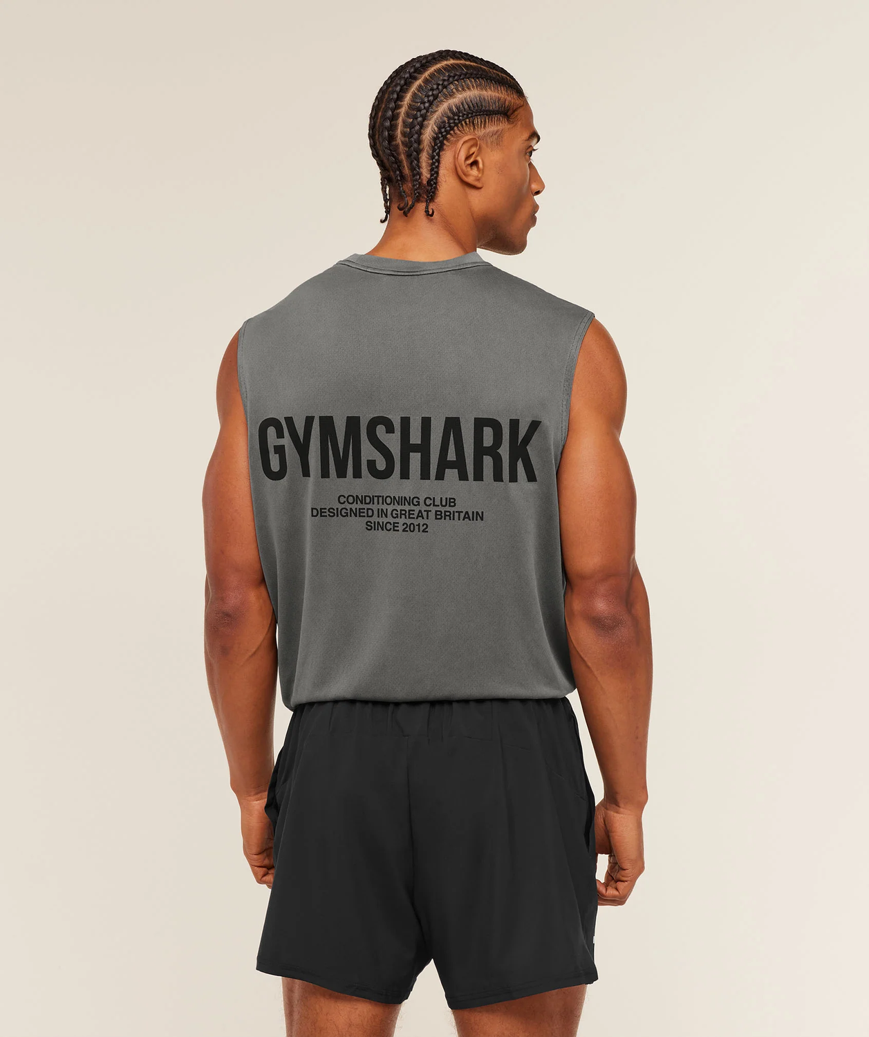 Conditioning Club Washed Tank Oversized Fit