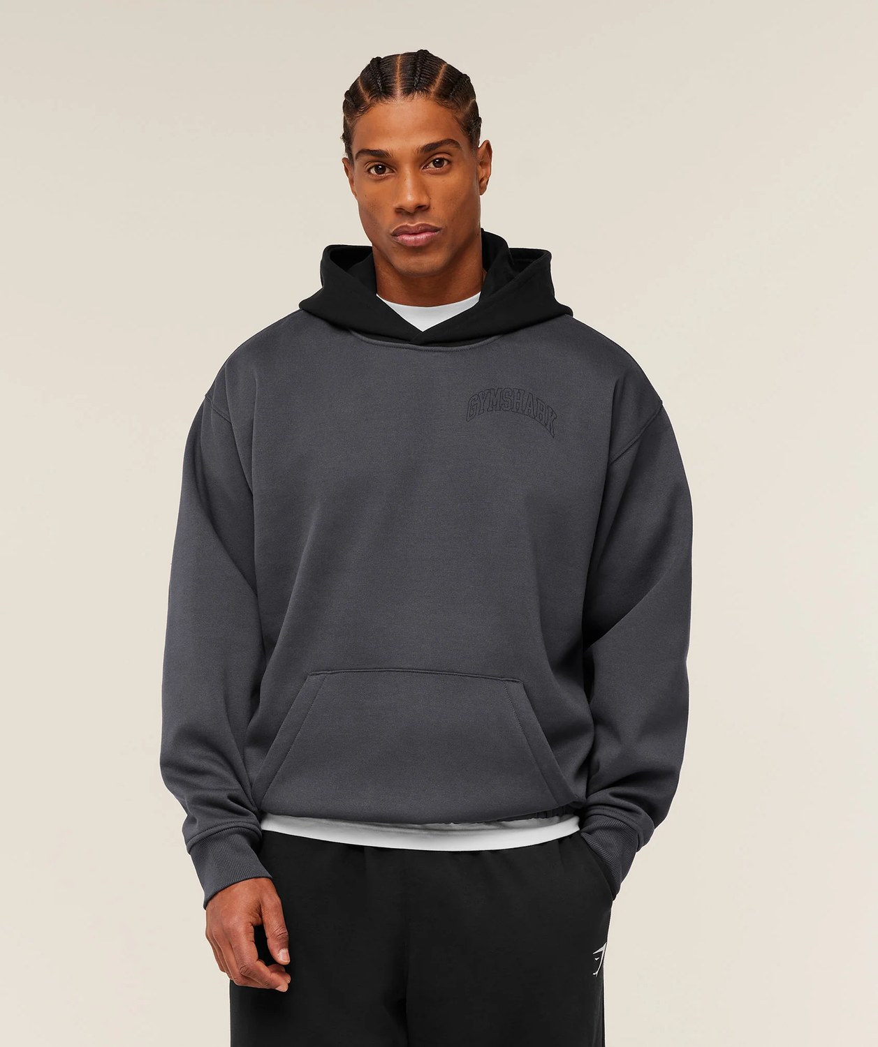 Collegiate Tech Hoodie Oversized Fit